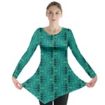 Peacock #4 Long Sleeve Tunic 