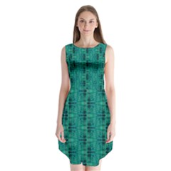 Sleeveless Chiffon Dress   