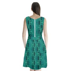 Sleeveless Waist Tie Chiffon Dress 