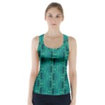 Peacock #4 Racer Back Sports Top