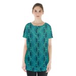 Peacock #4 Skirt Hem Sports Top