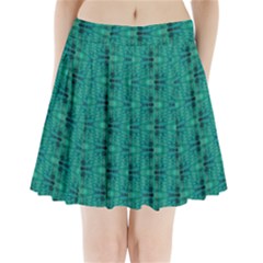 Peacock #4 Pleated Mini Skirt from ArtsNow.com