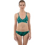 Peacock #4 Wrap Around Bikini Set
