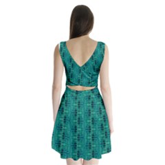 Split Back Mini Dress  