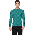Peacock #4 Men s Long Sleeve Rash Guard