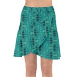 Peacock #4 Wrap Front Skirt