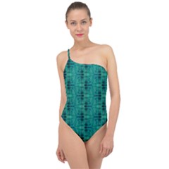 Classic One Shoulder Swimsuit 