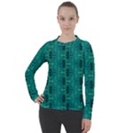 Peacock #4 Women s Pique Long Sleeve Tee