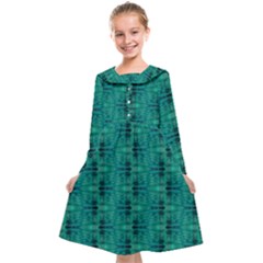 Peacock #4 Kids  Midi Sailor Dress from ArtsNow.com