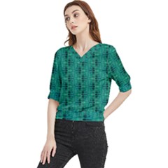Quarter Sleeve Blouse 