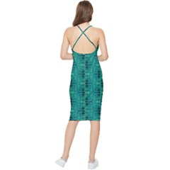 Bodycon Cross Back Summer Dress 