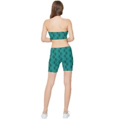 Stretch Shorts and Tube Top Set 