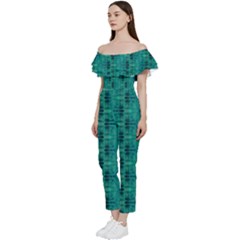Bardot Ruffle Jumpsuit 
