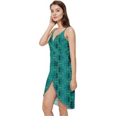 Wrap Frill Dress 