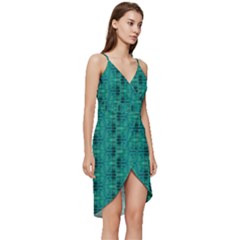 Wrap Frill Dress 