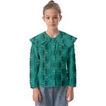 Peacock #4 Kids  Peter Pan Collar Blouse