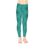 Peacock #4 Kids  Classic Winter Leggings