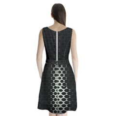 Sleeveless Waist Tie Chiffon Dress 