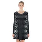 Surface Pmmcairo Img 20221126 085607 5000x5000 Long Sleeve Velvet V-neck Dress