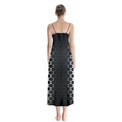 Button Up Chiffon Maxi Dress 