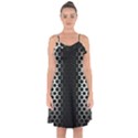Ruffle Detail Chiffon Dress 