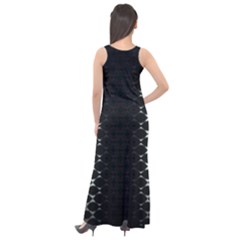 Sleeveless Velour Maxi Dress 