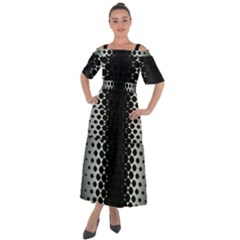 Shoulder Straps Boho Maxi Dress  