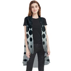Sleeveless Chiffon Waistcoat Shirt 