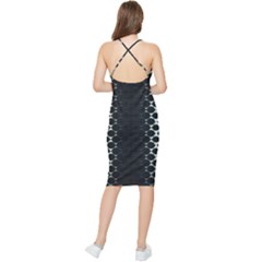 Bodycon Cross Back Summer Dress 