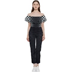 Bardot Ruffle Jumpsuit 