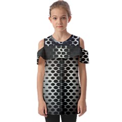 Fold Over Open Sleeve Top 
