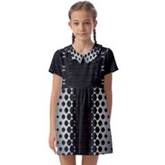 Kids  Asymmetric Collar Dress 