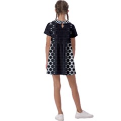 Kids  Asymmetric Collar Dress 
