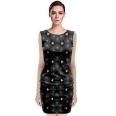 Sleeveless Velvet Midi Dress 