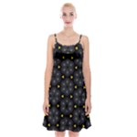 Phyllis Full  Spaghetti Strap Velvet Dress