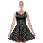 Phyllis Full  Velvet Skater Dress