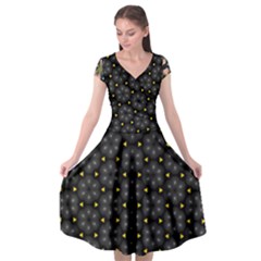 Phyllis Full  Cap Sleeve Wrap Front Dress from ArtsNow.com