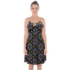 Phyllis Full  Ruffle Detail Chiffon Dress from ArtsNow.com