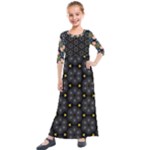 Phyllis Full  Kids  Quarter Sleeve Maxi Dress