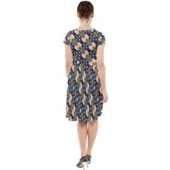 Cap Sleeve Midi Dress 