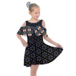 Phyllis Full  Kids  Shoulder Cutout Chiffon Dress