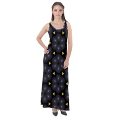 Sleeveless Velour Maxi Dress 