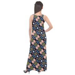 Sleeveless Velour Maxi Dress 