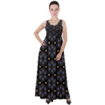 Phyllis Full  Empire Waist Velour Maxi Dress