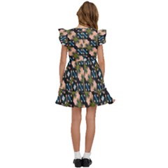 Kids  Winged Sleeve Dress 