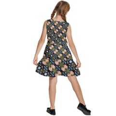 Kids  Sleeveless Tiered Mini Dress 