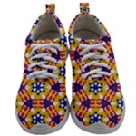 Wavey shapes pattern                                                          Mens Athletic Shoes