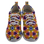 Wavey shapes pattern                                                           Women Athletic Shoes