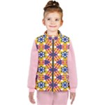 Wavey shapes pattern                                                             Kid s Puffer Vest