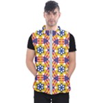 Wavey shapes pattern                                                              Men s Puffer Vest